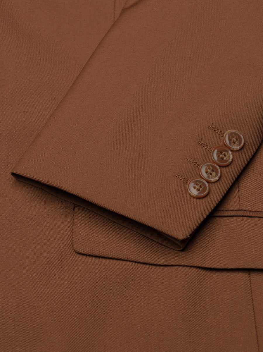 Cocoa Two Button Suit - Image 6