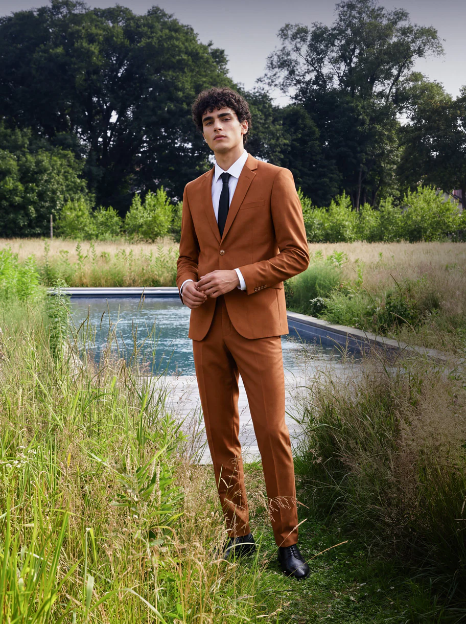 Copper Two Button Suit - Image 3