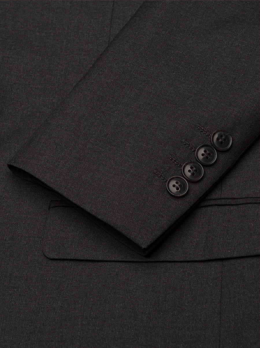 Dark Grey Two Button Suit - Image 7