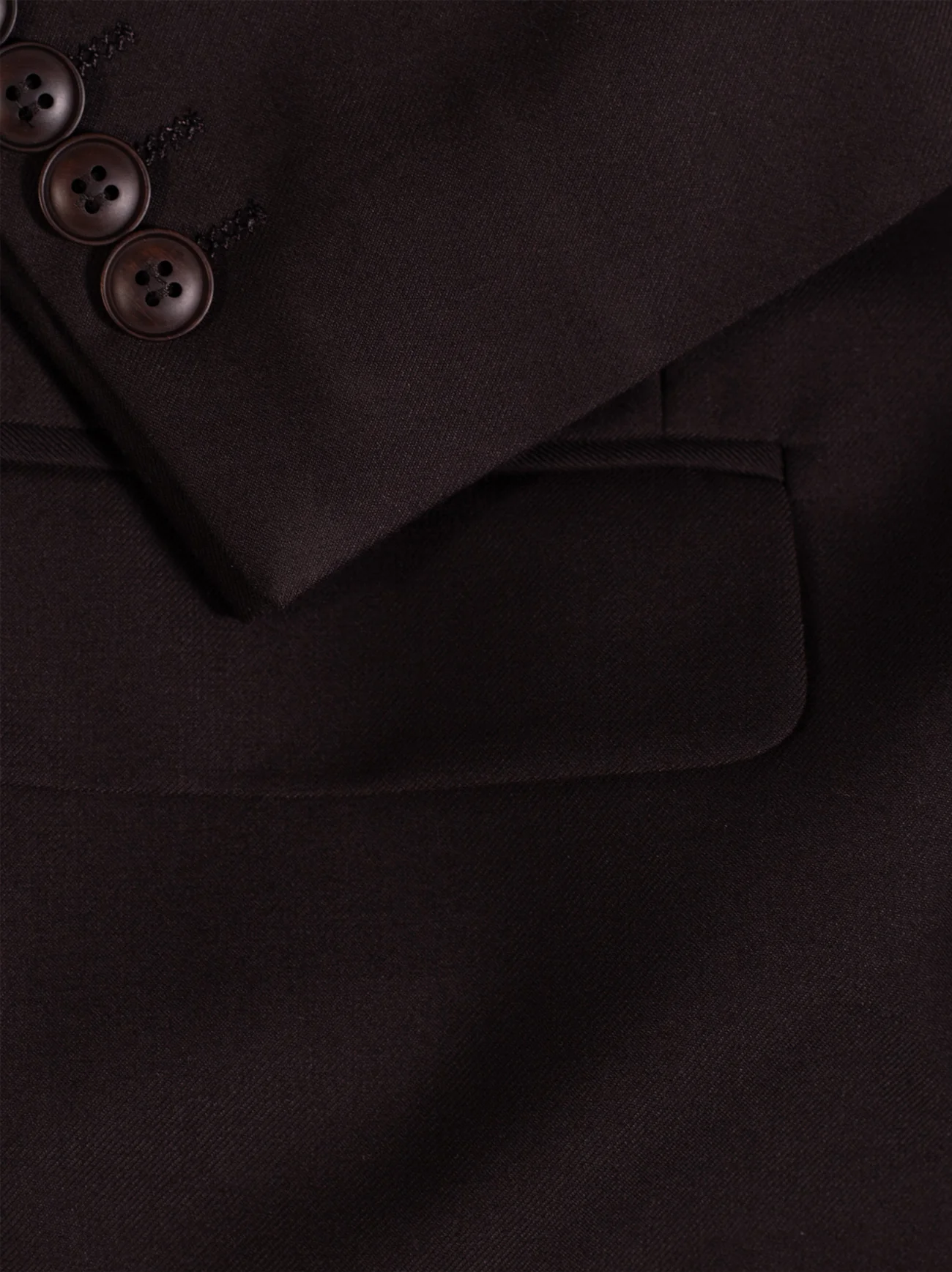 Deep Brown Two Button Suit - Image 3
