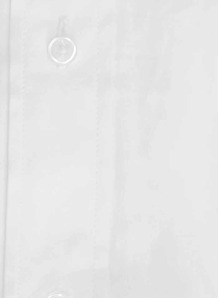 Dress Shirt in White with Stretch - Image 5