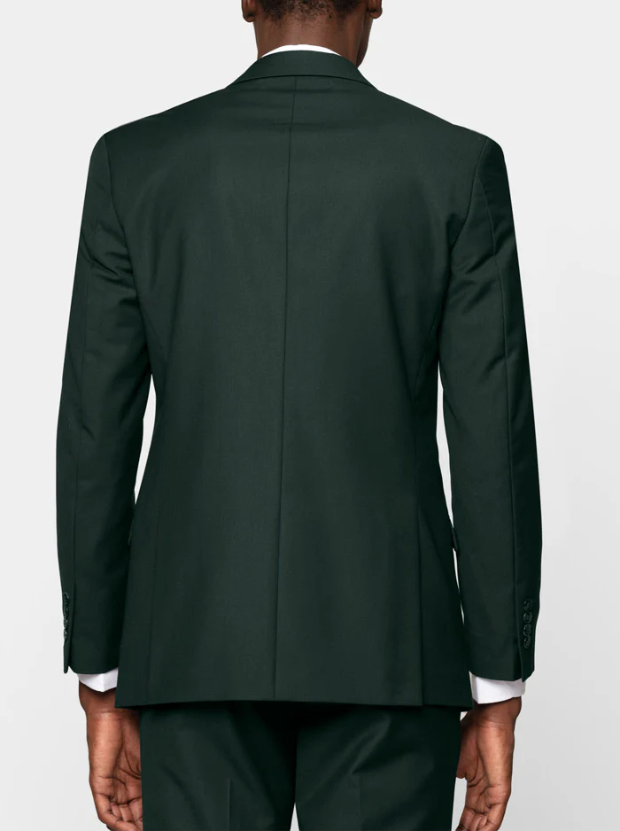 Forest Green Two Button Suit - Image 4