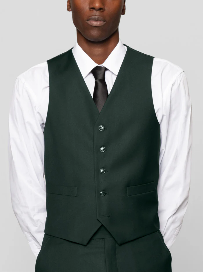 Forest Green Three Piece Suit - Image 5
