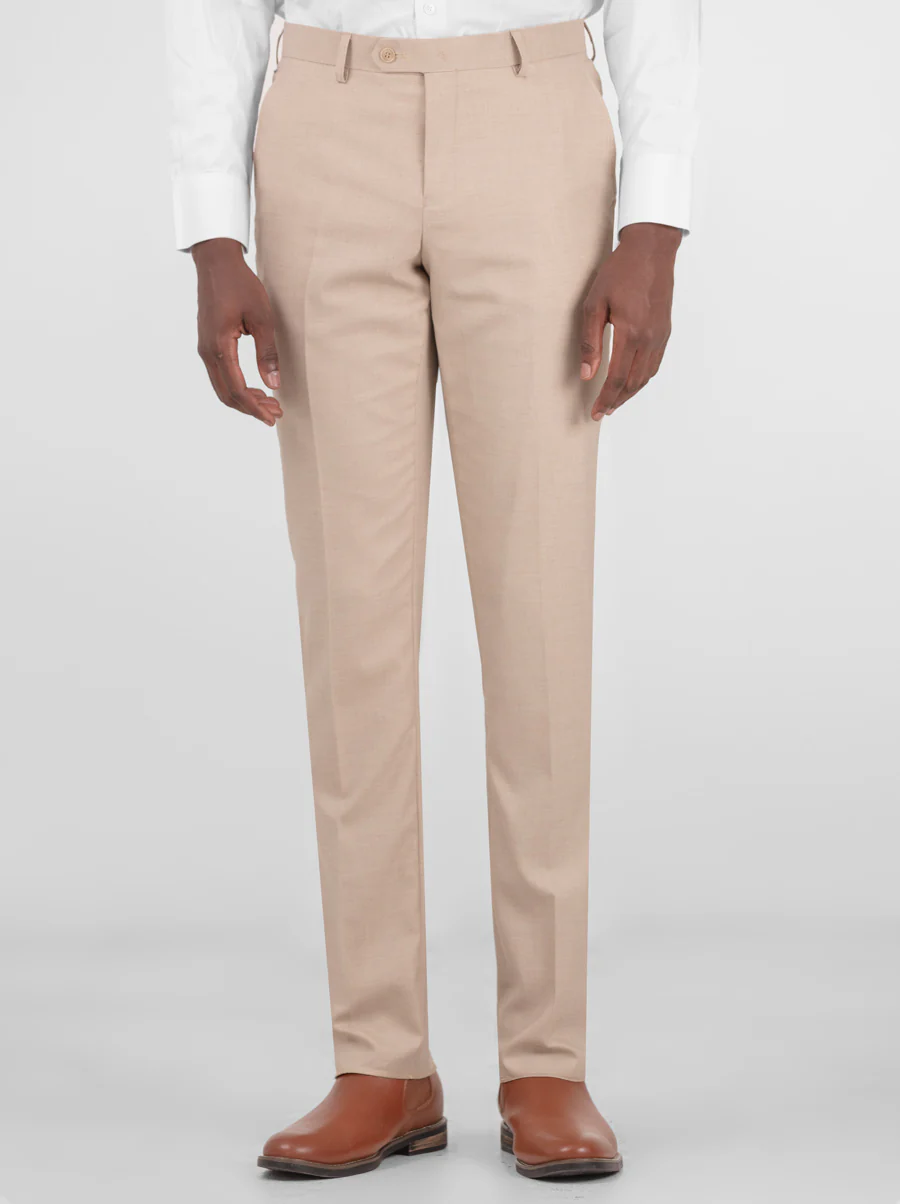 Light Beige Two Button Suit - Image 4