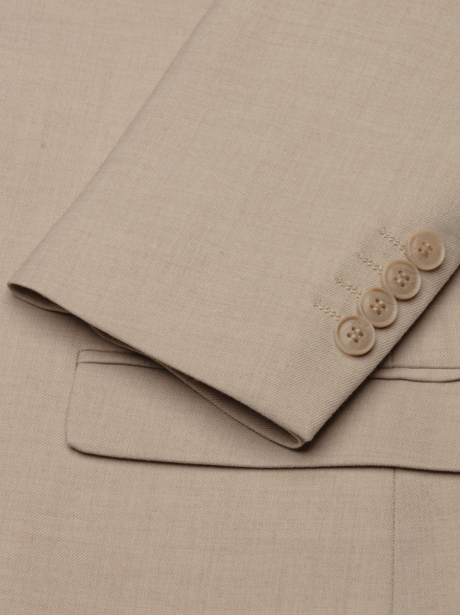 Light Beige Two Button Suit - Image 6