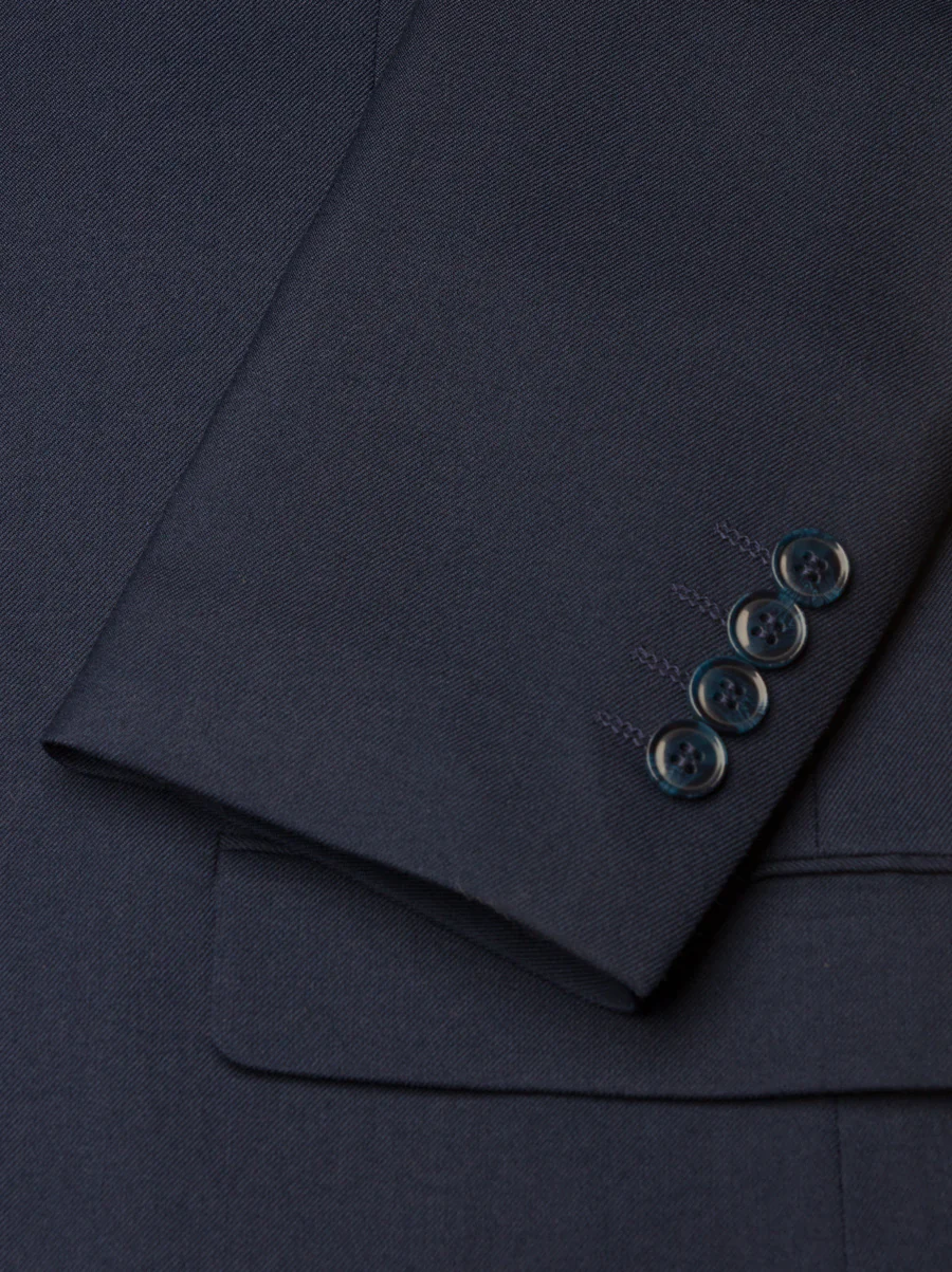 Navy Blue Three Piece Suit - Image 8