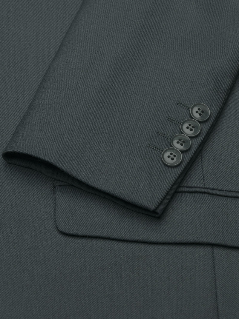 Olive Green Two Button Suit - Image 6