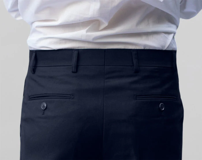 Navy Blue Two Button Suit (Open Box) - Image 5