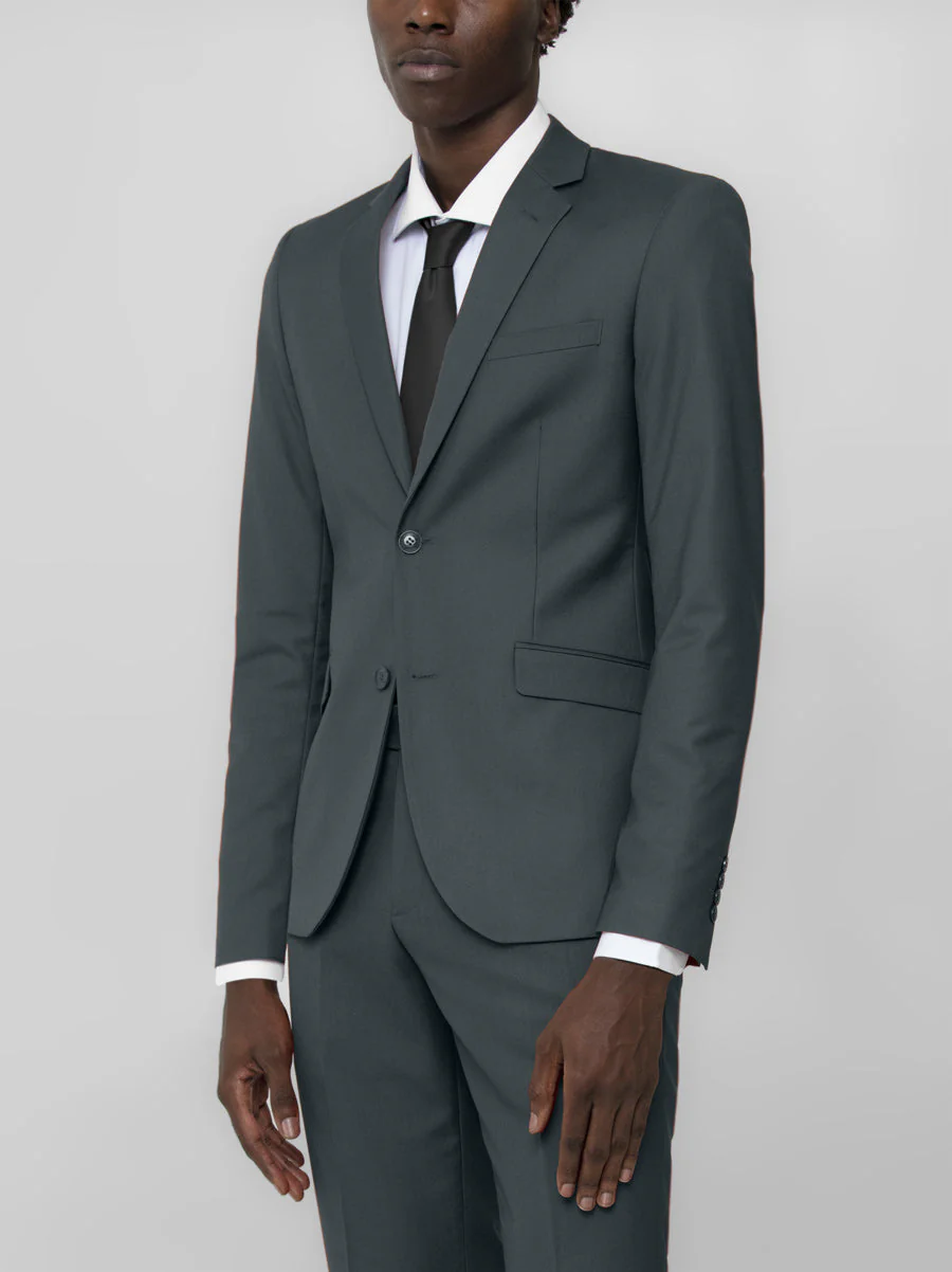 Olive Two Button Suit (Open Box) - Image 3