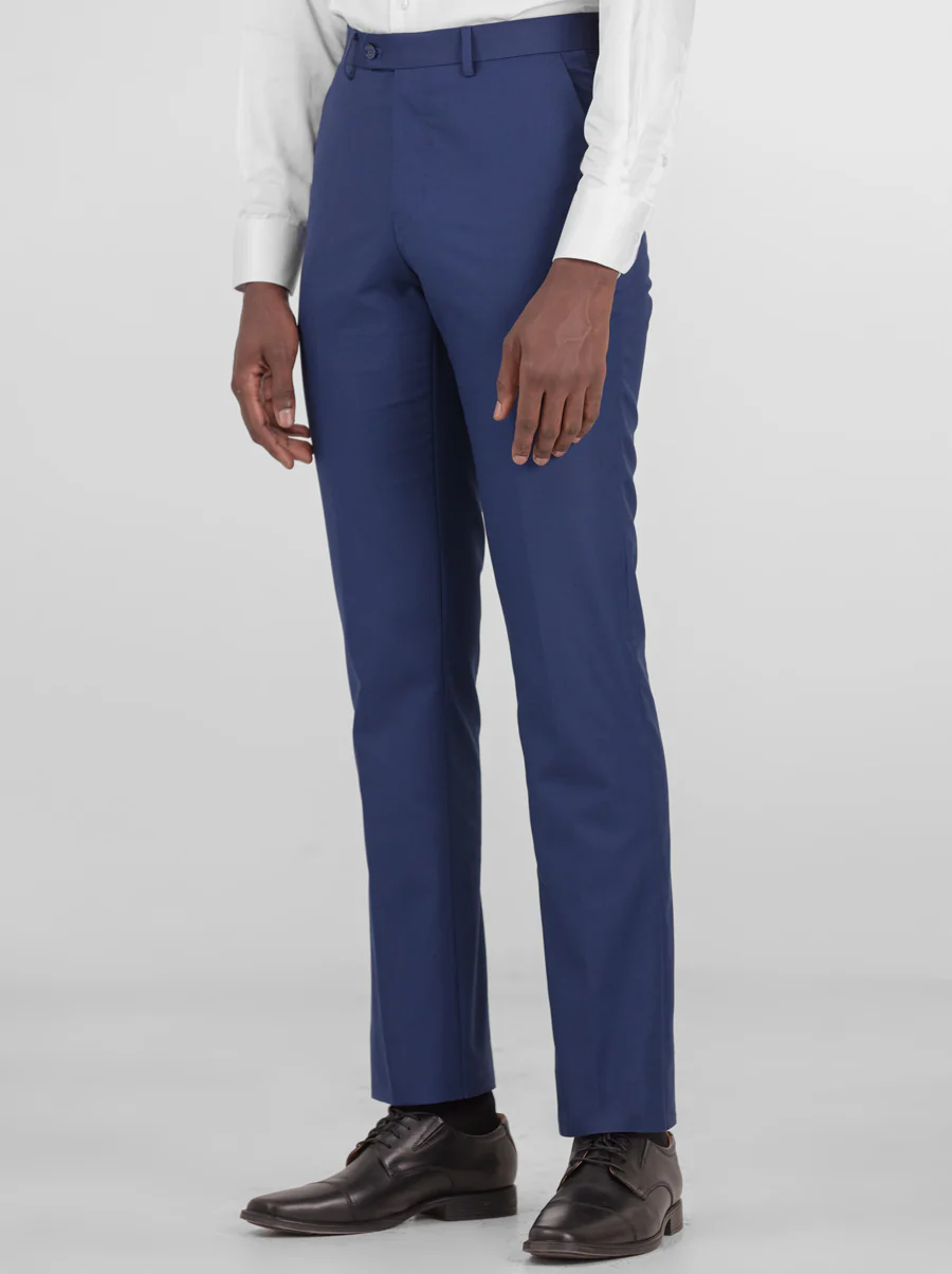 Royal Blue Two Button Suit - Image 4